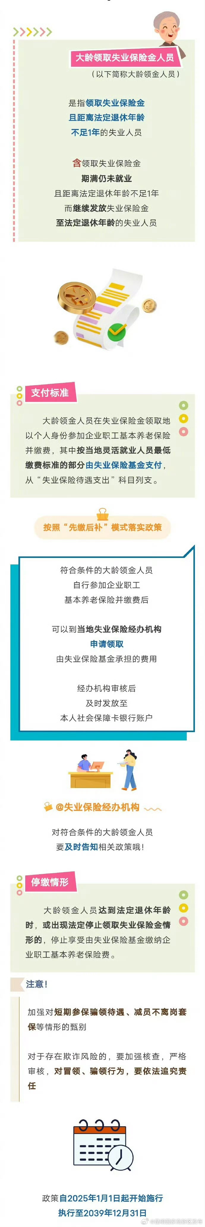 明年施行！事关大龄领取失业保险金人员参保