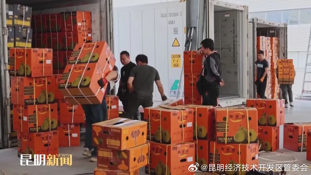 进口水果“鲜上加鲜”！中老铁路物畅其流