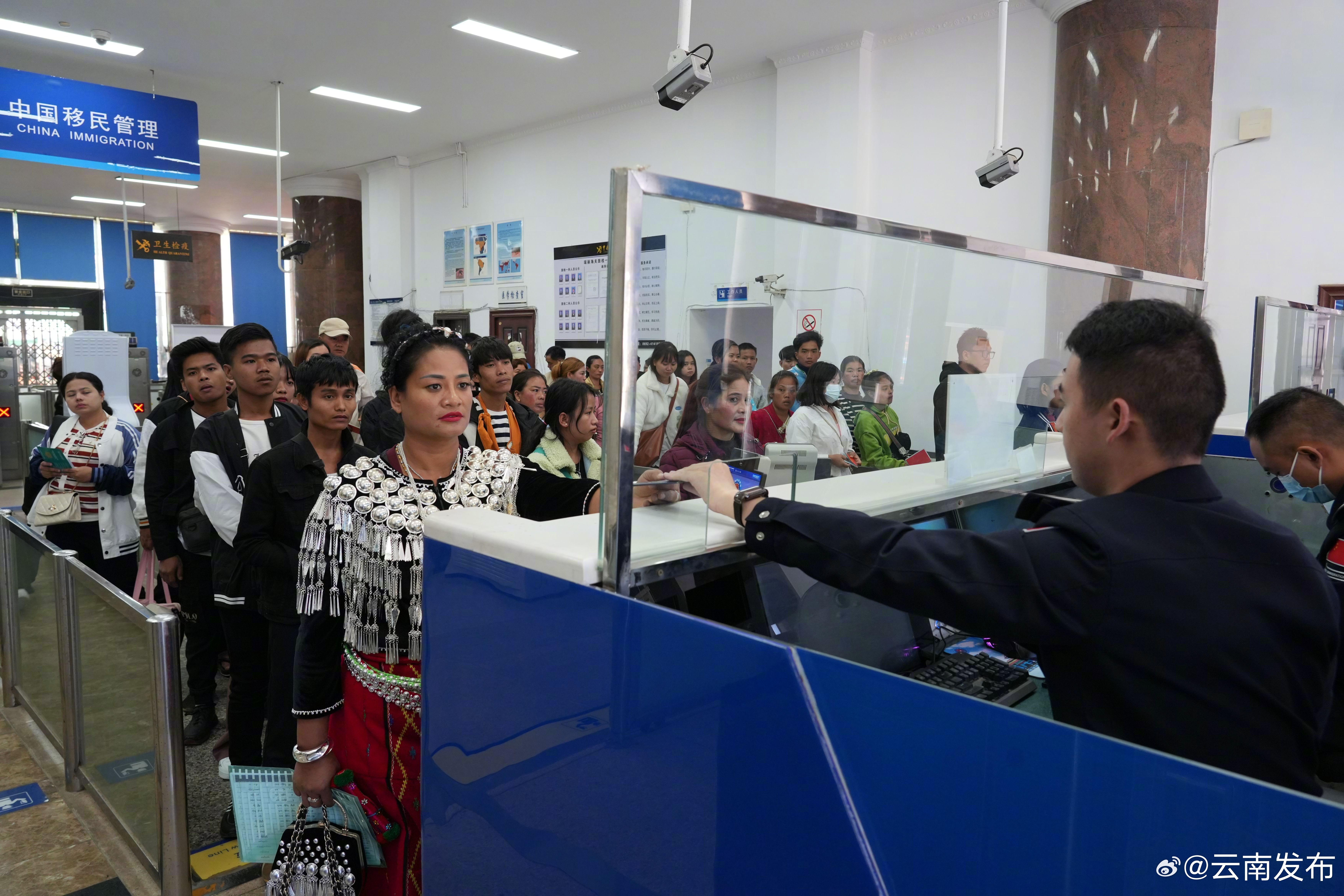 瑞丽边检站出入境验放流量突破500万人次