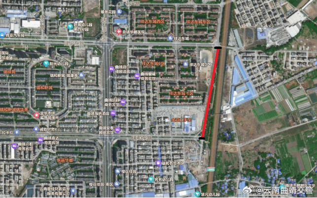 这一路段封闭施工了!