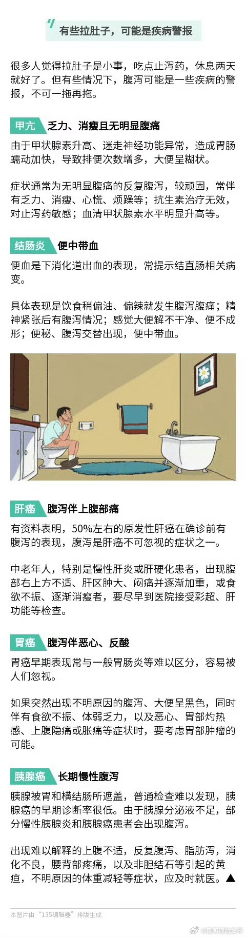 为什么一到春天就容易腹泻