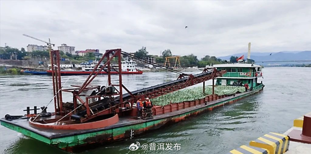 运距缩短、成本降低，思茅港至景洪港货物过坝运输首航成功！