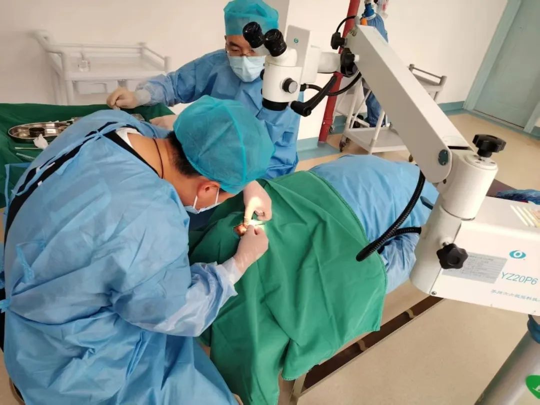 【对口帮扶】昆明市一院眼科帮扶专家在石林县人民医院成功开展首例泪道成形+泪道引流管植入术