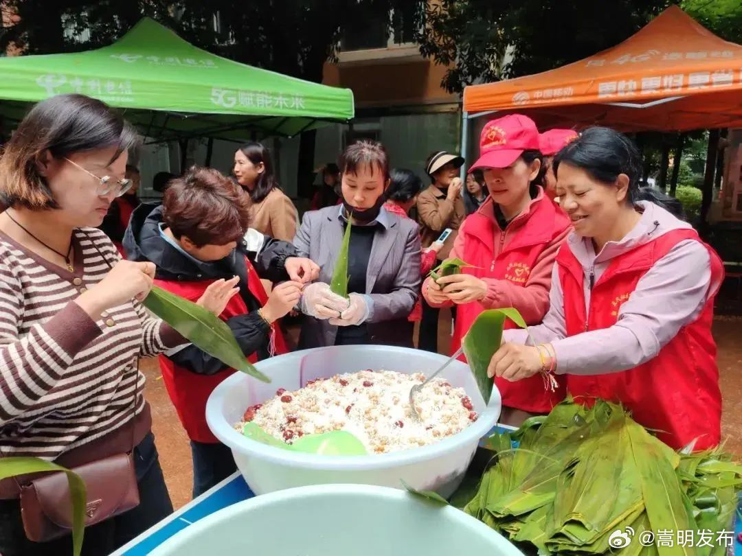 嵩阳街道各社区开展了丰富多彩的端午节主题活动